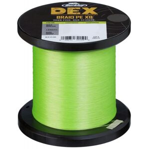Berkley splétaná šnůra dex braid pe x8 chartreuse metráž - 0,04 mm 4,1 kg