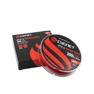 Cygnet šňůra spod & marker braid 300m red - 0,24 mm 9,07 kg