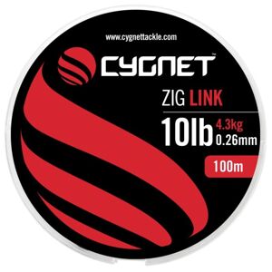 Cygnet návazcová šňůra zig link 100 m - 0,33 mm 15 lb 6,8 kg