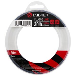 Cygnet návazcový vlasec fluoro link 20 m - 0,50 mm 30 lb 13,6 kg