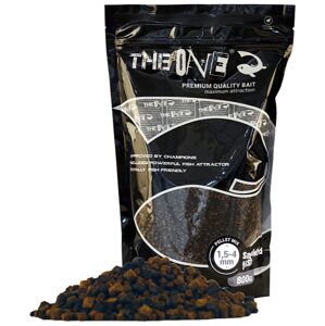 The one pellet mix smoked fish 800 g - 1,5-4  mm