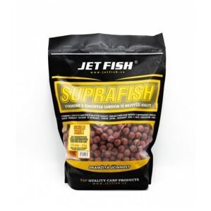 Jet fish boilie supra fish 4 kg economy - krab česnek 20 mm