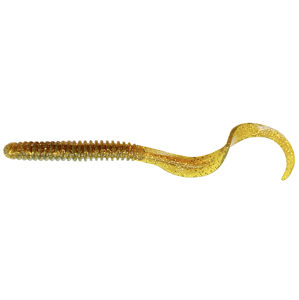 Savage gear gumová nástraha rib worm green pumpkin - 9 cm 3 g