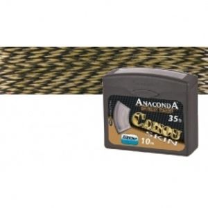 Anaconda  návazcová šnůra Gentle Link 10 m Camo -Nosnost 35lb 