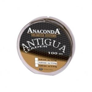 Saenger Anaconda Šokový Vlasec Antigua Leader 100 m-Průměr 0,50 mm / Nosnost 17,5 kg