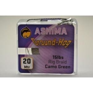 Ashima Extra potápivá návazcová šňůra Ground-hog 20 m 25 lb-Barva BROWN