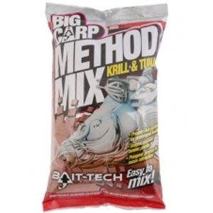 Bait-Tech krmítková směs big carp method mix krill & tuna 2 kg 