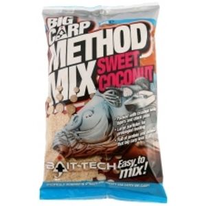 Bait-Tech krmítková směs big carp sladký kokos method mix 2 kg