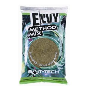 Bait-tech krmítková směs envy green hemp & halibut method mix 2 kg