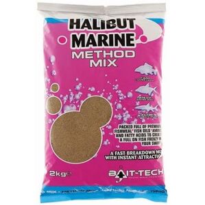 Bait-tech krmítková směs halibut marine method mix 2 kg