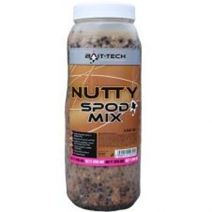 Bait-Tech Partiklová Směs s Ořechy Nutty Spod Mix 2,5 l