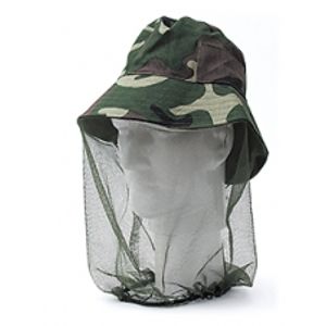 Behr klobouk s moskytiérou camouflage