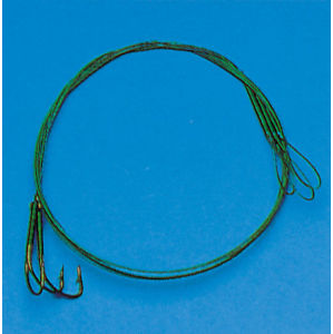 Behr ocelové lanko s jednoháčkem vel. 1/0 délka 50 cm 3 ks