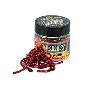 Benzar gumová nástraha jelly baits fishmeal worm 15 ks