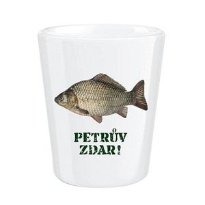 Bg porcelánový pohárek pro rybáře - kapr