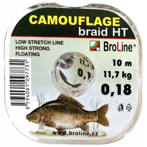 Broline návazcová šňůra ht braid camo - 0,34 mm 10 m