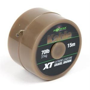 Gardner montáž camflex leadcore spliced leaders 35 lb 3 ks 1 m - brown