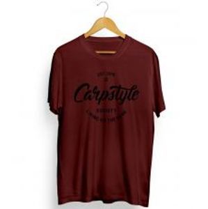 Carpstyle Tričko T Shirt 2018 Burgundy-Velikost XL