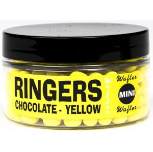 Ringers boilie mini pellet wafters 50 g 4,5 mm - chocolate žlutá