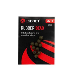 Cygnet gumový korálek rubber bead 6 mm 10 ks