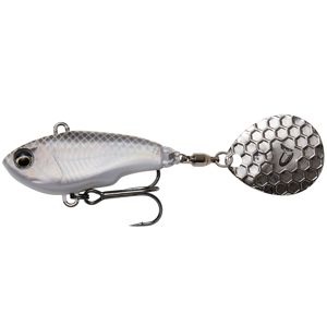 Savage gear fat tail spin sinking dirty silver - 5,5 cm 9 g