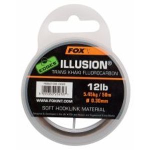 Fox Fluorocarbon Edges Illusion Soft Trans Khaki 50 m-Nosnost 5,45 kg