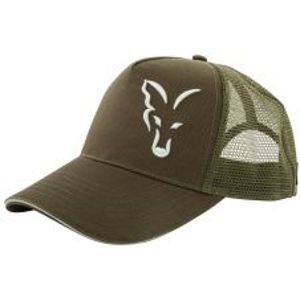Fox kšiltovka trucker cap green silver