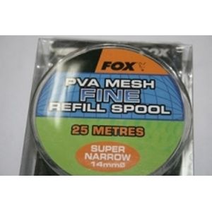 Fox Náhradní PVA síťka Wide Refill Spool  Fine Mesh 25 m 35 mm