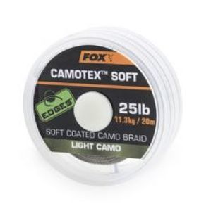 Fox Návazcová Šňůrka Camotex Light Soft 20 m-Průměr 25 lb / Nosnost 11,3 kg