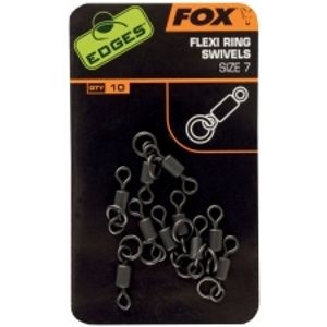 Fox obratlík s kroužkem edges flexi ring swivels 10 ks-vel.10