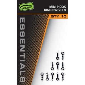 Fox obratlíky edges essentials mini hook ring swivels