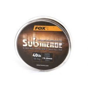 Fox Pletená šňůra Submerge Dark Camo 0,30 mm 50 lb-Návin 300 m