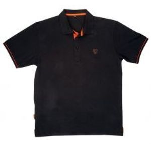 Fox Polokošile Black Orange Polo Shirt-Velikost XL