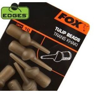 Fox Převleky Edges Tulip Bead Trans Khaki 10 ks