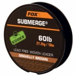 Fox Submerge Lead Free Leader Brown 10 m-Průměr 60 lb / Nosnost 27,2 kg