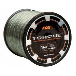 Fox Vlasec Torque Carp Line Green 1000 m-Průměr 0,30 mm / Nosnost 5 kg