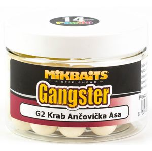Mikbaits plovoucí boilies gangster g7 master krill 150 ml - 14 mm