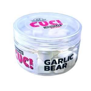 Lk baits cuc nugget pop-up fluoro 150 ml 17 mm - garlic bear