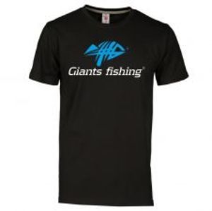 Giants Fishing Tričko Pánské Černé-Velikost M