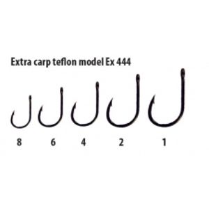 Extra carp háčky teflon série  EX 444   ( 10ks  v balení)-Velikost 2