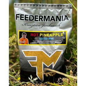 Feedermania krmítková směs groundbait 50/50 mix 800 g - hot pineapple