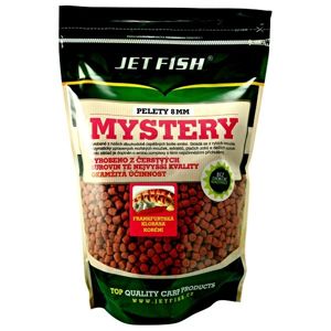 Jet fish mystery pelety 8 mm 1 kg-jahoda/moruše