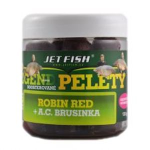 Jet Fish boosterované pelety 12 mm 120 g-Seafood + švestka / česnek