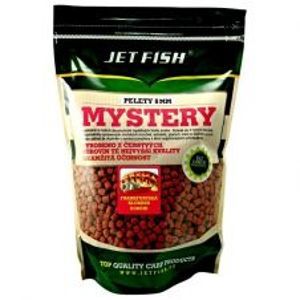 Jet Fish Mystery pelety 8mm 1 kg-jahoda/moruše