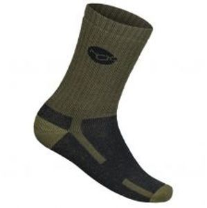 Korda Ponožky Kore Merino Wool Sock Olive-Velikost 41 - 43