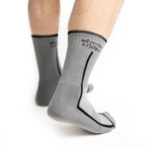 Adventer & fishing funkční ponožky merino titanium - l 44-46
