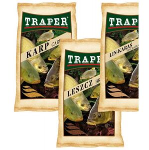 Traper vnadící směs popular 0,75 kg - lín karas