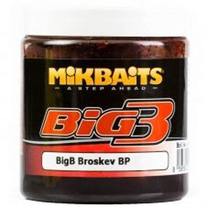 Mikbaits Boilies Legends V Dipu BigB Broskev Black Pepper 250 ml-20 mm