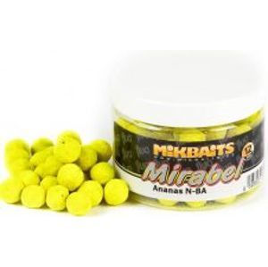 Mikbaits Mirabel Fluo boilie 150ml  12 mm-máslová hruška 