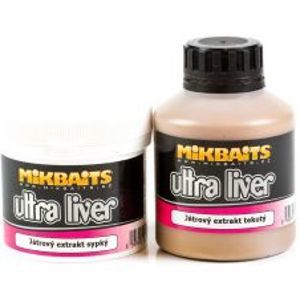 Mikbaits obalovací extrakt Ultra Liver  250ml-1+1 (sypký+tekutý)